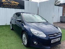 Blue Used 2012 Ford Focus Titanium X Hatchback | £3,000 (Good price)