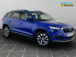 Blue Used 2022 Skoda Kodiaq SE Drive SUV | £15,995 (Fair price)