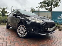 Black Used 2015 Ford Fiesta Titanium Hatchback | £3,395 (Good price)
