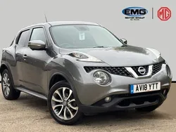 Grey Used 2018 Nissan Juke Tekna SUV | £8,499 (Fair price)