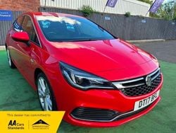 Red Used 2017 Vauxhall Astra SRi Hatchback | £7,695 (Fair price)