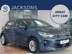 Blue Used 2018 Kia Rio 2 Hatchback | £7,995 (Fair price)
