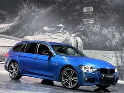 Blue Used 2017 BMW 330 M Sport Estate | £17,950 (Fair price)