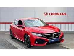 Red Used 2018 Honda Civic Sport Hatchback | £15,695 (Fair price)