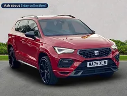 Red Used 2025 Seat Ateca Black Edition SUV | £29,999