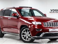 Red Used 2015 Jeep Grand Cherokee Summit SUV | £16,990 (A bit pricey)
