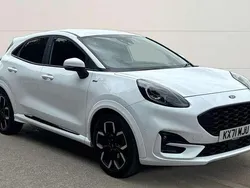 White Used 2022 Ford Puma ST-Line X Hatchback | £13,514 (Fair price)