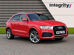Red Used 2016 Audi Q3 S-line plus SUV | £16,399 (Fair price)