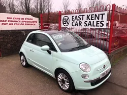 Green Used 2015 Fiat 500 Lounge Hatchback | £3,000 (Super price)