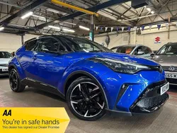 Blue Used 2021 Toyota C-HR Sport SUV | £16,791 (Fair price)