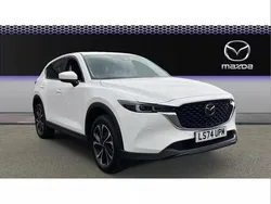 White Used 2024 Mazda CX-5 Exclusive-Line SUV | £24,936 (Fair price)