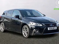 Black Used 2019 Lexus CT200h Sport Line Hatchback | £15,299 (Fair price)