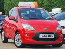 Red Used 2014 Ford Ka Zetec Hatchback | £5,995 (A bit pricey)