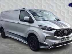 Moondust silver Used 2024 Ford Transit Custom Sport | £29,000 (Super price)