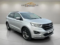 Silver Used 2017 Ford Edge Sport SUV | £10,980 (Fair price)