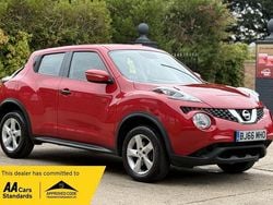 Red Used 2016 Nissan Juke Visia SUV | £4,490 (Good price)