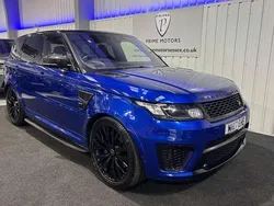 Used 2017 Land Rover Range Rover Sport SVR SUV | £31,489 (Super price)