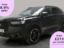 Black Used 2021 DS Automobiles DS7 Crossback Performance Line Plus SUV | £18,961 (Fair price)