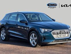 Blue Used 2021 Audi e-tron Business SUV | £19,195 (Fair price)