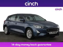 Blue Used 2020 Ford Focus Titanium Hatchback | £11,849 (Fair price)