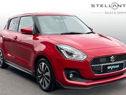 Red Used 2019 Suzuki Swift SZ5 Hatchback | £11,829 (Fair price)