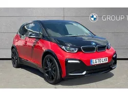 Melbourne red with highlight frozen grey Used 2020 BMW i3 Hatchback | £16,290 (Fair price)