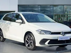 Pure white Used 2025 VW Polo Match Hatchback | £20,988 (Fair price)
