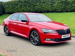Red Used 2018 Skoda Superb SportLine Hatchback | £12,495 (A bit pricey)