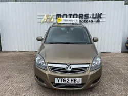 Bronze Used 2012 Vauxhall Zafira Design Edition MPV | £1,700 (Good price)