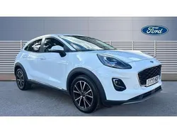 White Used 2022 Ford Puma Titanium SUV | £15,350 (Good price)