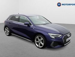 Blue Used 2021 Audi A3 S-Line Hatchback | £19,749 (Fair price)