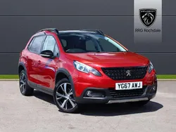 Red Used 2017 Peugeot 2008 GT-line SUV | £9,495 (Fair price)