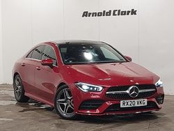 Red Used 2020 Mercedes CLA180 AMG Line Premium Plus Sedan | £25,998 (Fair price)