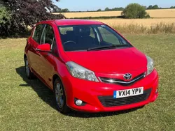 Red Used 2014 Toyota Yaris Plus Hatchback | £4,995 (Good price)