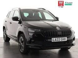 Black Used 2022 Skoda Karoq SportLine SUV | £25,199 (Fair price)