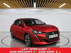 Red Used 2020 Peugeot 208 Allure Hatchback | £11,749 (Fair price)