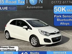 White Used 2014 Kia Rio 3 Hatchback | £5,495 (Fair price)
