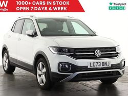 White Used 2023 VW T-Cross SEL SUV | £19,799 (Fair price)