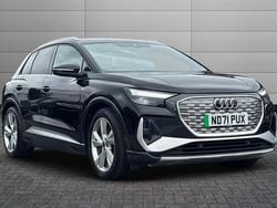 Black Used 2021 Audi Q4 e-tron S-Line SUV | £27,050 (Fair price)