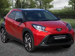 Red Used 2025 Toyota Aygo Hatchback | £15,500 (Fair price)