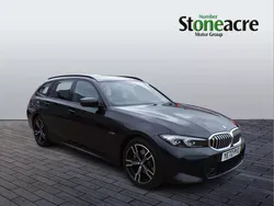 Black Used 2022 BMW 330e M Sport Estate | £26,995 (Fair price)