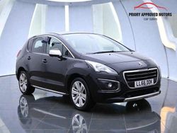 Black Used 2016 Peugeot 3008 Allure Hatchback | £6,499 (Good price)