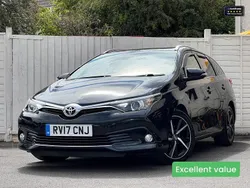 Black Used 2017 Toyota Auris Design Estate | £9,495 (Good price)