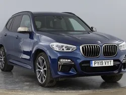 Blue Used 2019 BMW X3 Performance SUV | £31,950 (Fair price)