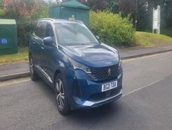 Celebes blue Used 2021 Peugeot 5008 Allure MPV | £19,750 (Fair price)