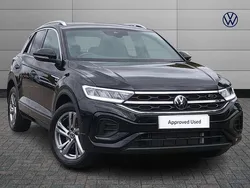 Black Used 2025 VW T-Roc R-line SUV | £28,902 (Fair price)