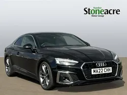 Black Used 2022 Audi A5 S-Line Coupe | £25,990 (Good price)