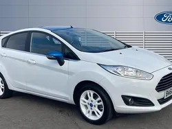 White Used 2017 Ford Fiesta Zetec Hatchback | £5,550 (Good price)