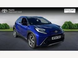 Blue Used 2024 Toyota Aygo Hatchback | £12,909 (A bit pricey)
