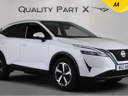 White Used 2022 Nissan Qashqai N-Connecta SUV | £14,900 (Good price)
